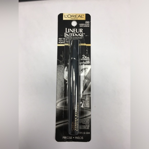 L’Oreal carbon black linear intense felt liquid liner, used 1x only! - Picture 1 of 5